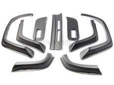 Lada 2104, 2105, 2107 Wheel Arches Fender Flares With Front Lip Spoiler ABS Plastic